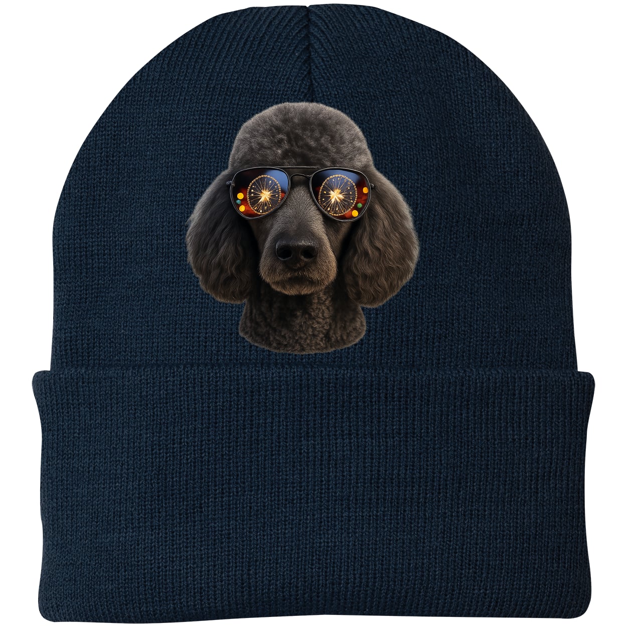 CP90 Port & Company Knit Beanie - Navy