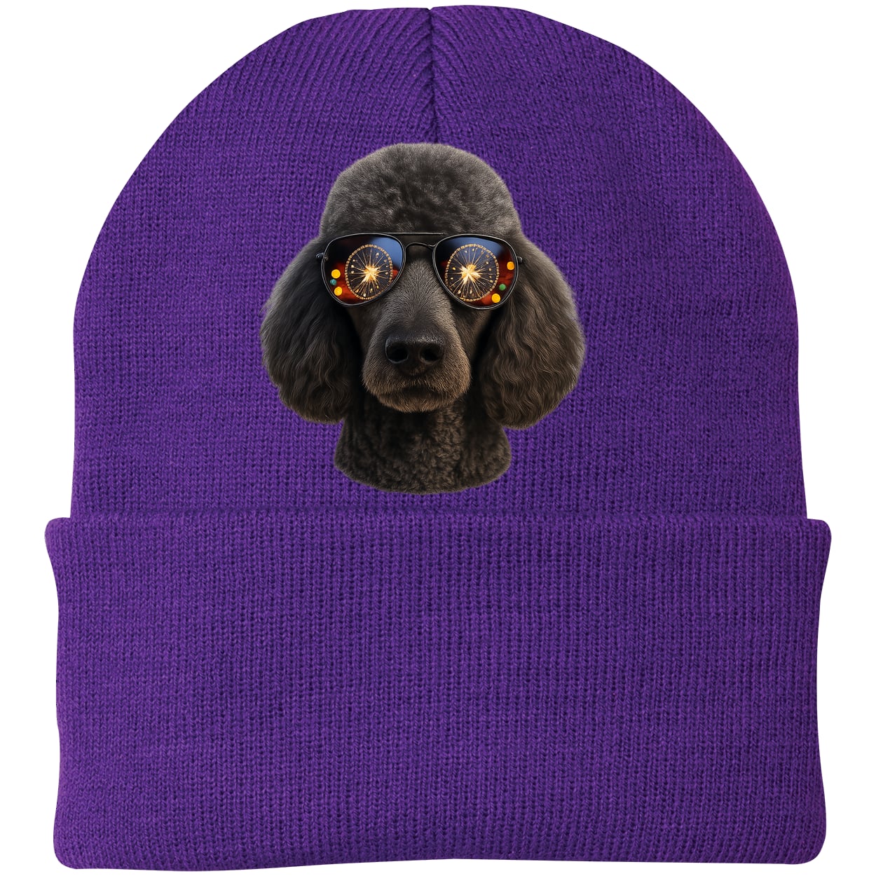 CP90 Port & Company Knit Beanie - Athletic Purple