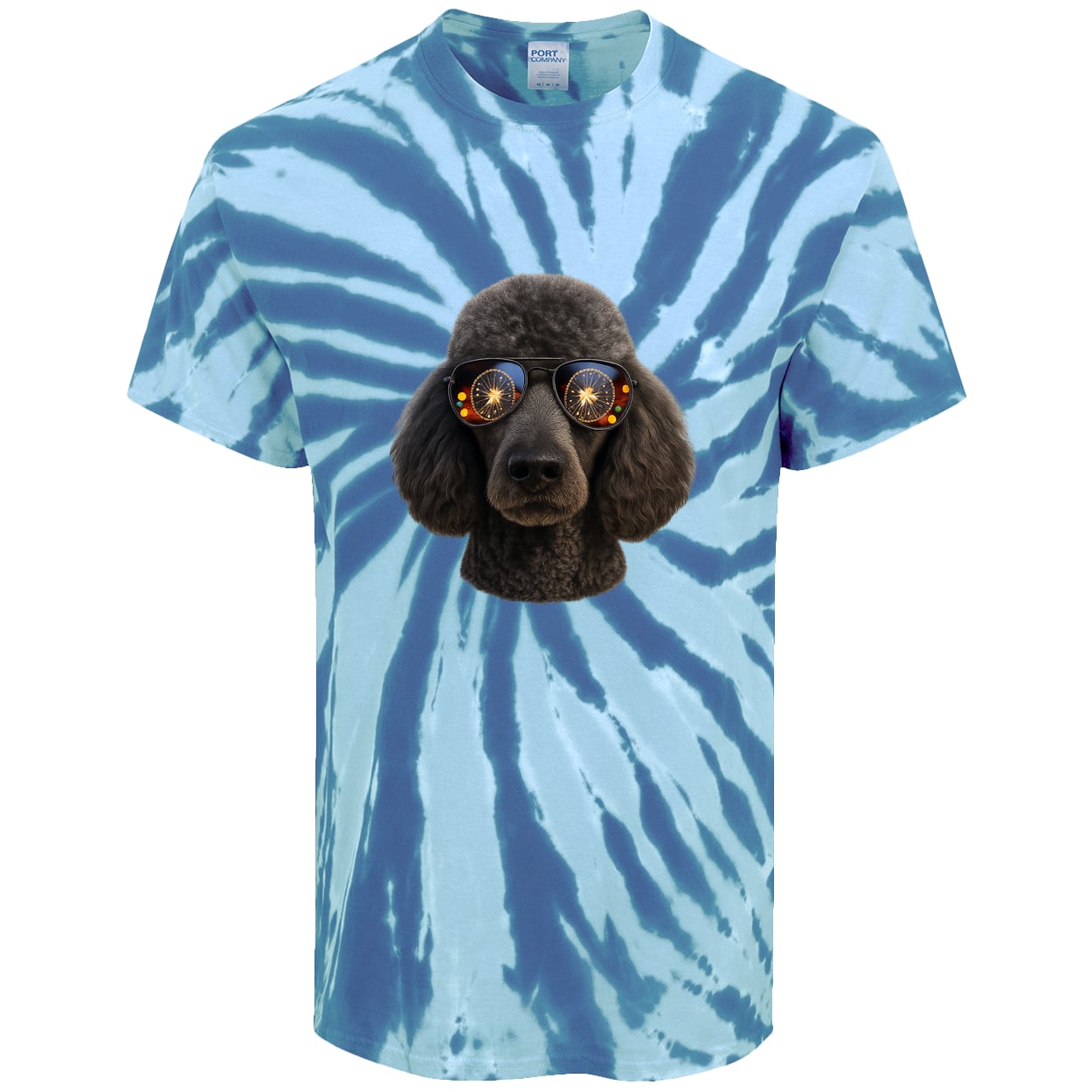 PC147 Port & Company Tie-Dye Tee - Royal