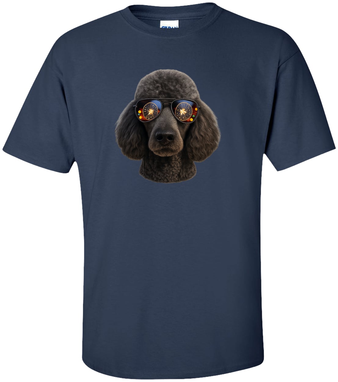 G200T Gildan Mens Tall Ultra Cotton Tee - Navy