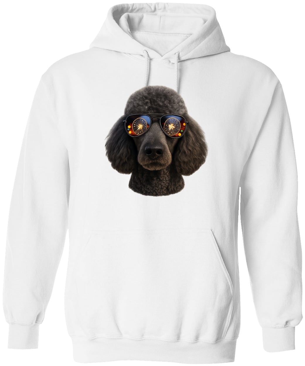 G185 Gildan Pullover Hoodie - White