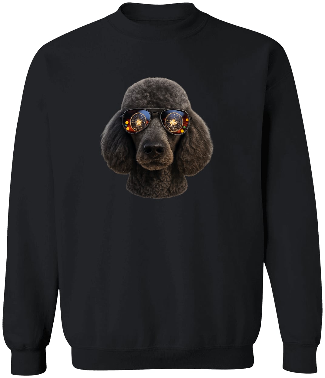 G180 Gildan Crewneck Pullover Sweatshirt - Black