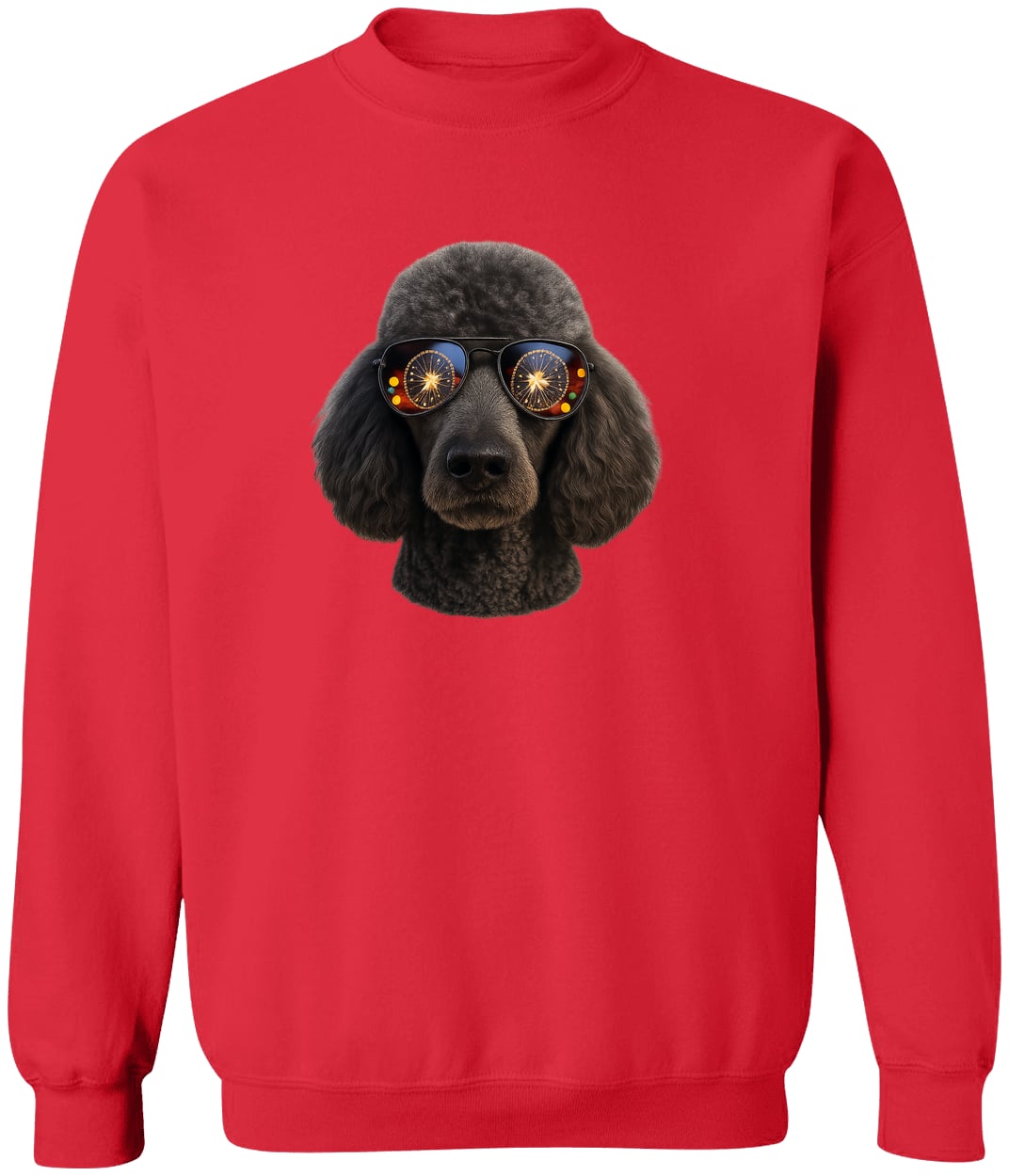 G180 Gildan Crewneck Pullover Sweatshirt - Red