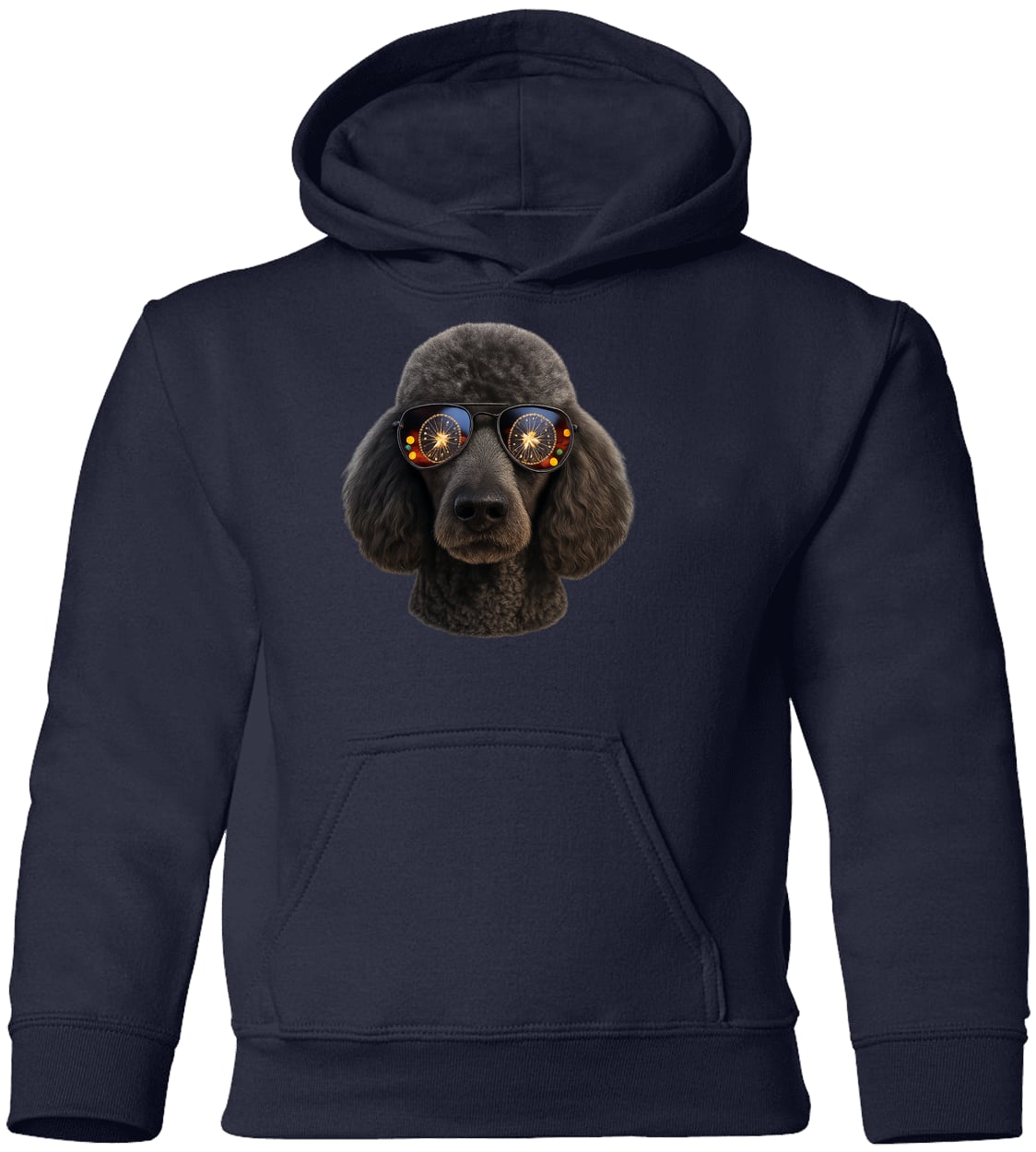 G185B Gildan Youth Pullover Hoodie - Navy