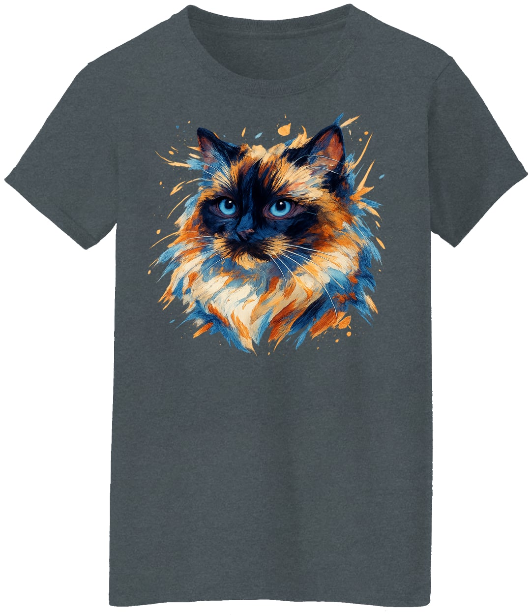 G500L Ladies' 5.3 oz. T-Shirt - Dark Heather
