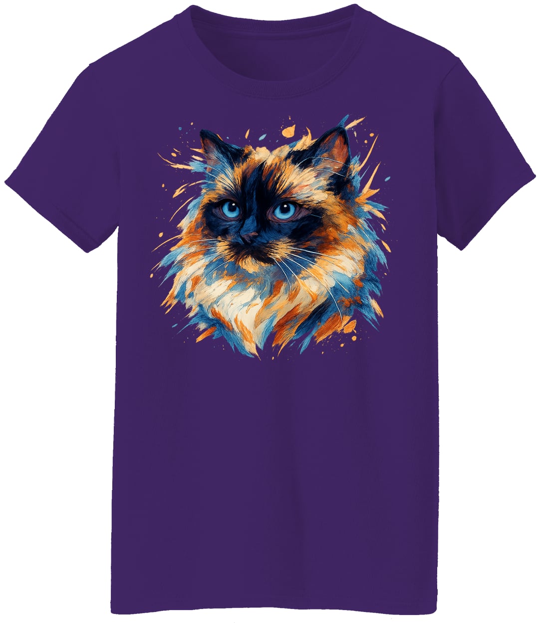 G500L Ladies' 5.3 oz. T-Shirt - Purple