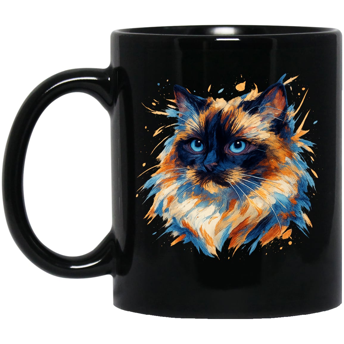 BM11OZ 11oz Black Mug Design Preview