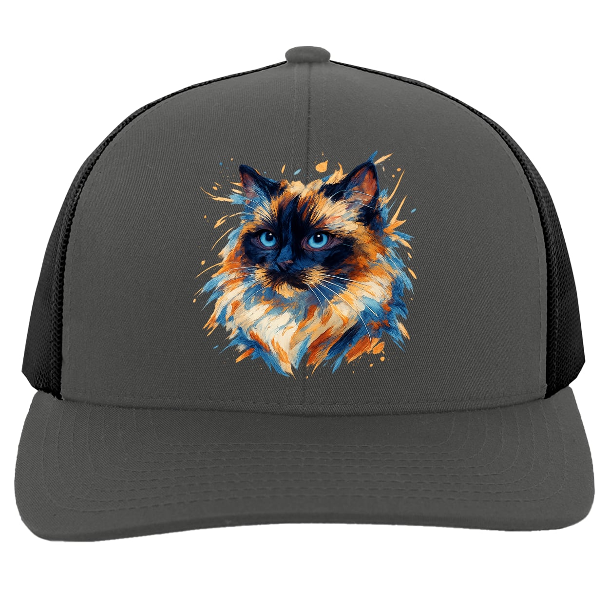 104C Trucker Snap Back - Graphite/Black