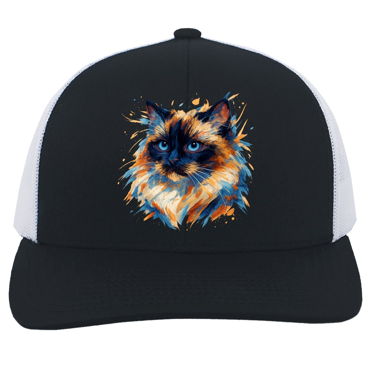 104C Trucker Snap Back - Navy/White