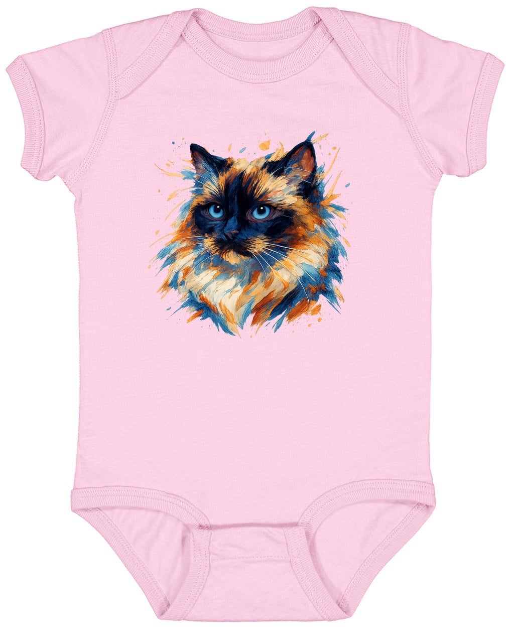 4424 Infant Fine Jersey Bodysuit - Pink
