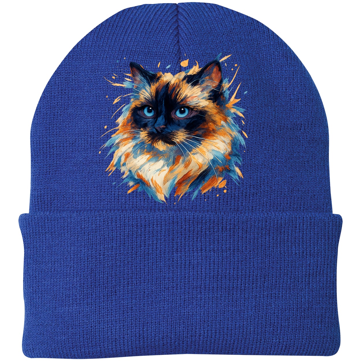 CP90 Port & Company Knit Beanie - Athletic Royal
