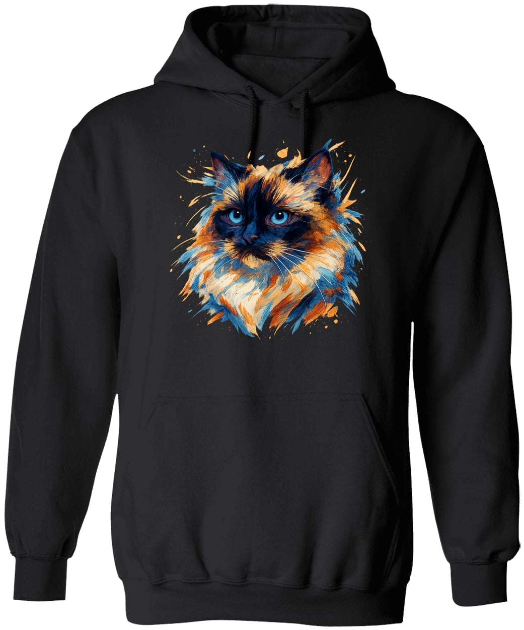 G185 Gildan Pullover Hoodie - Black