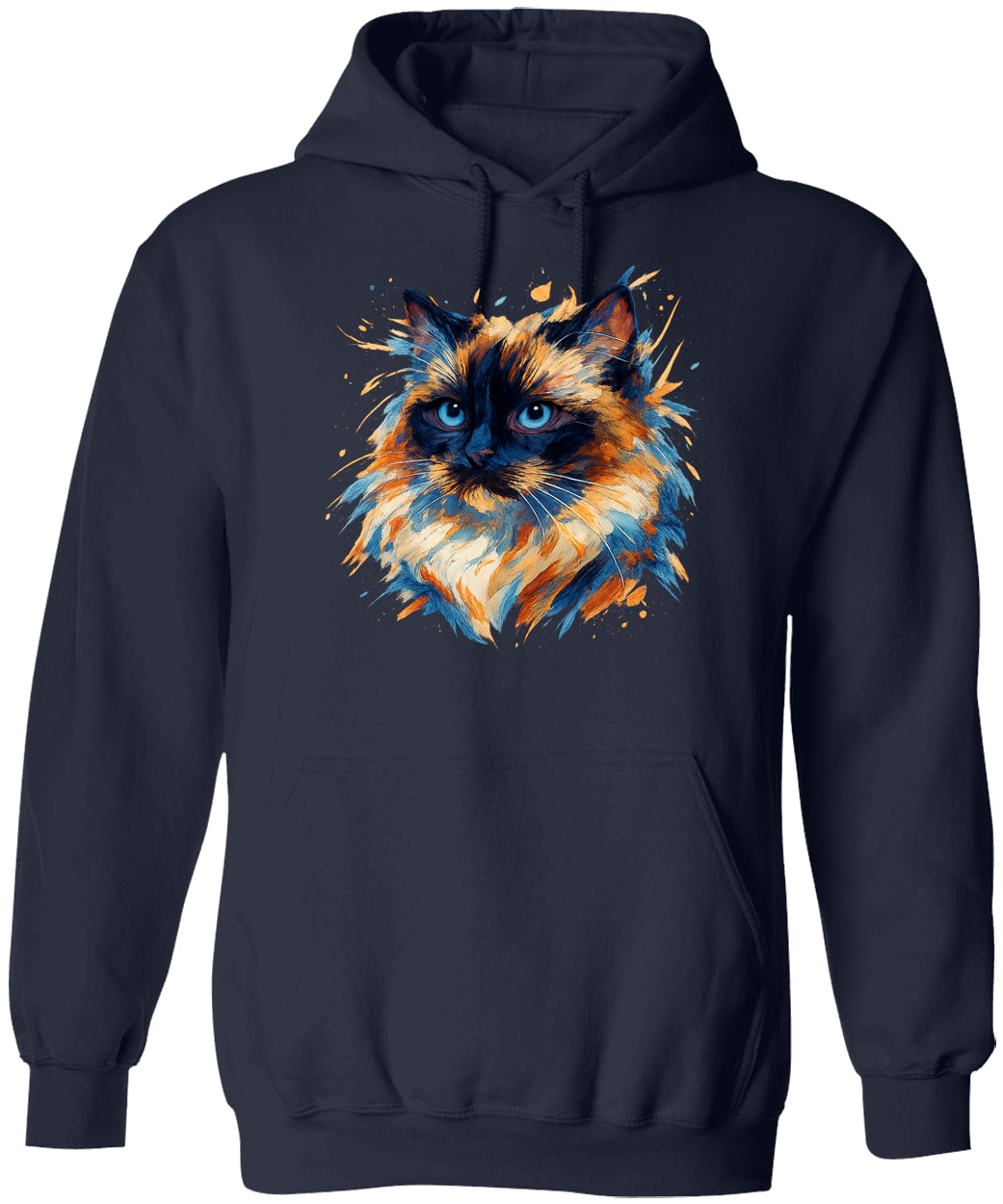 G185 Gildan Pullover Hoodie - Navy
