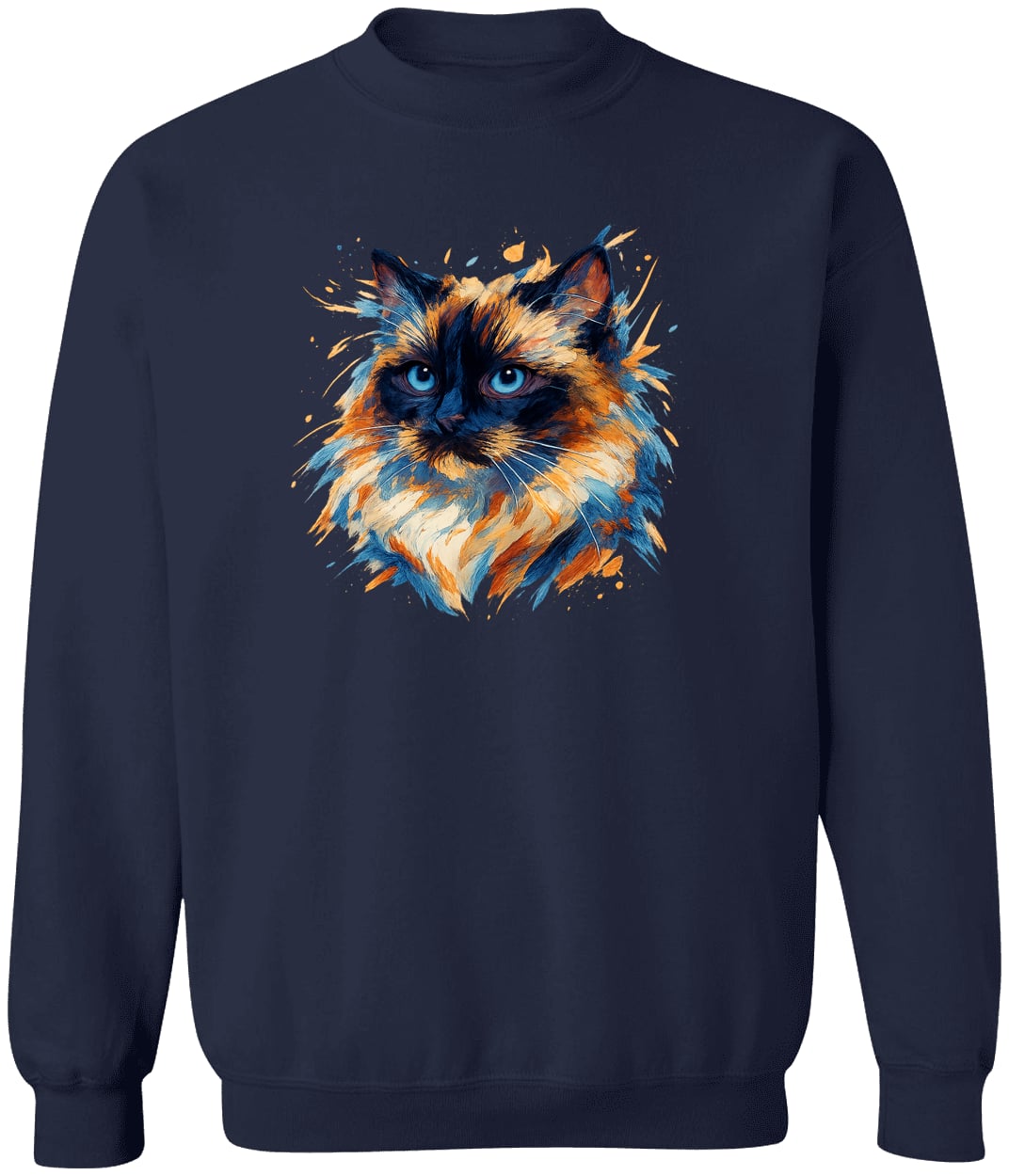 G180 Gildan Crewneck Pullover Sweatshirt - Navy