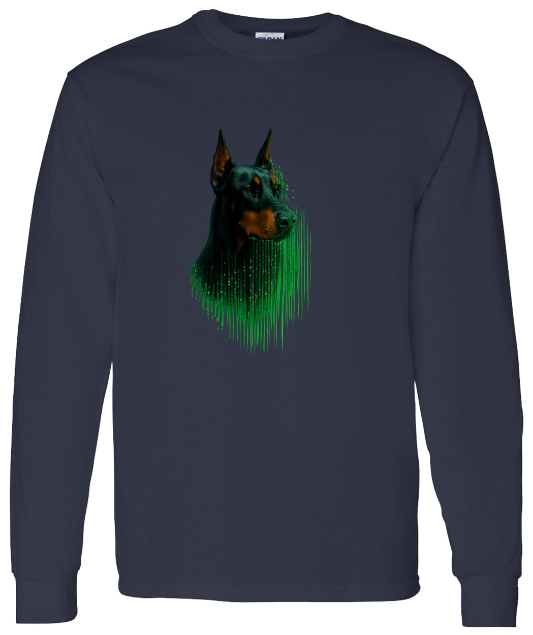 G540 LS T-Shirt 5.3 oz. - Navy