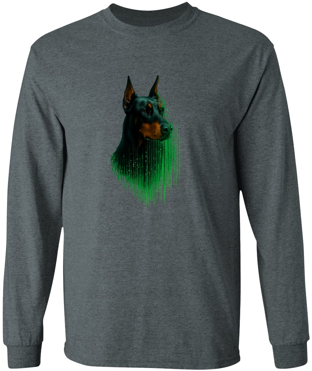 G540 LS T-Shirt 5.3 oz. - Dark Heather