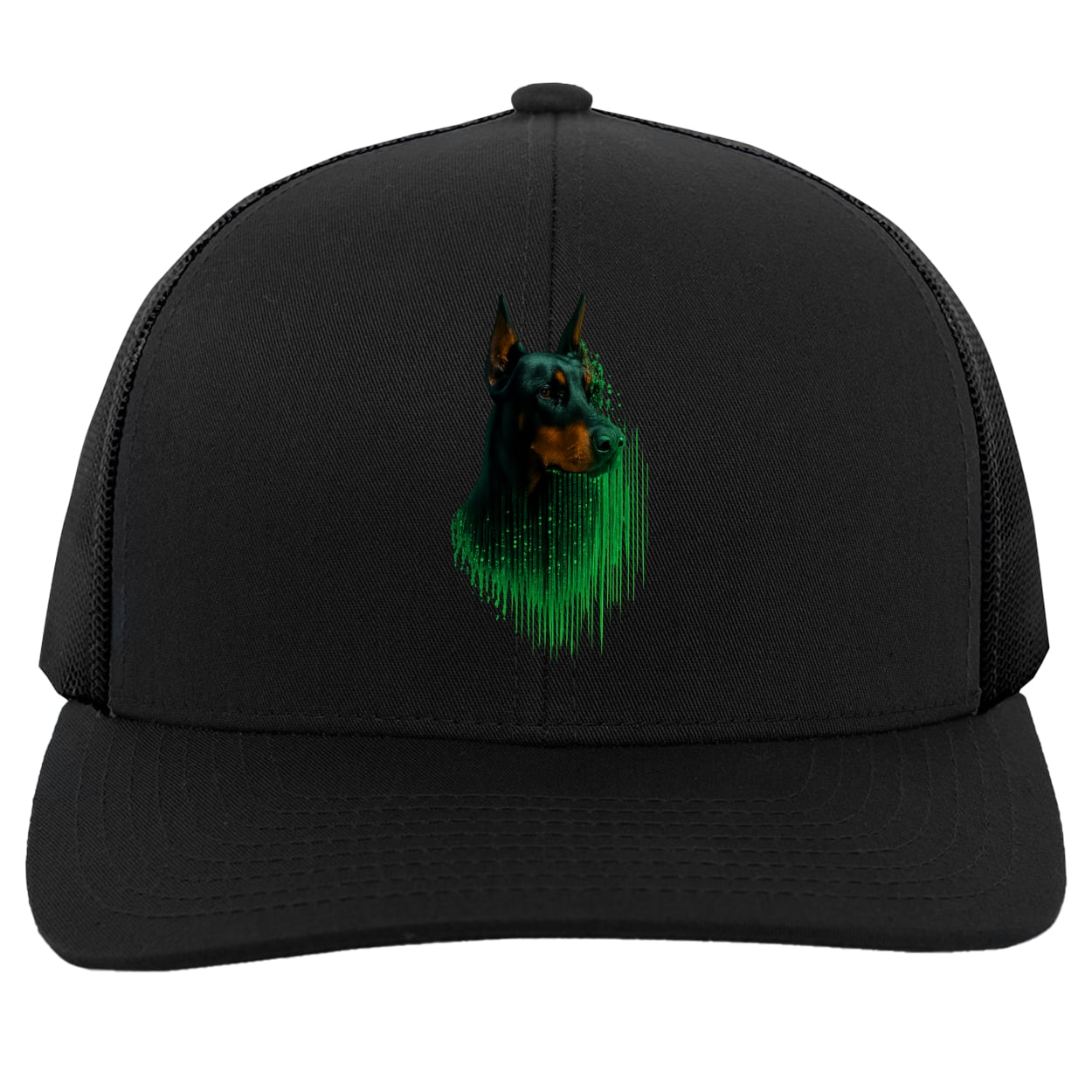 104C Trucker Snap Back - Black