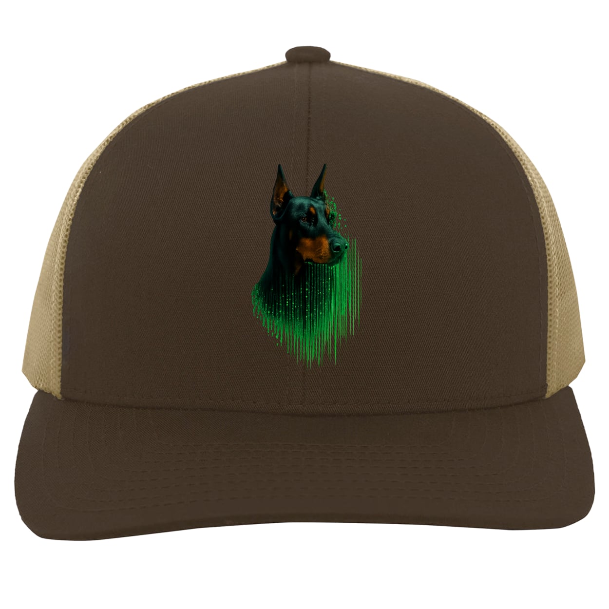 104C Trucker Snap Back - Brown/Khaki