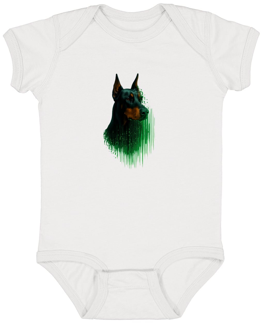 4424 Infant Fine Jersey Bodysuit - White