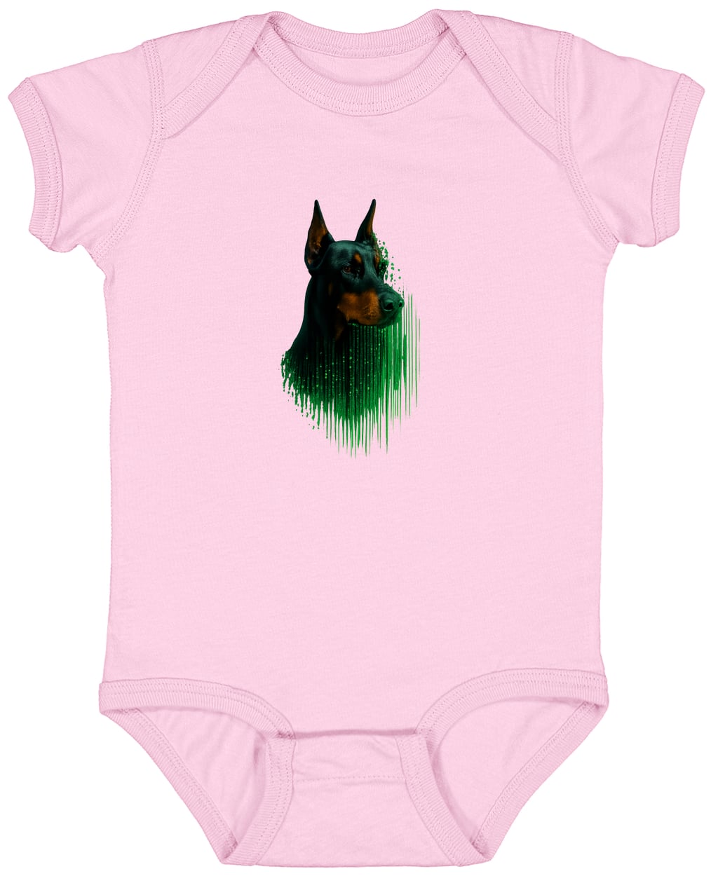 4424 Infant Fine Jersey Bodysuit - Pink