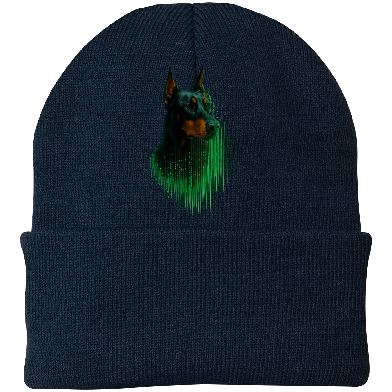 CP90 Port & Company Knit Beanie - Navy