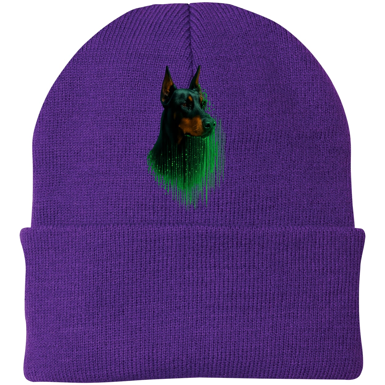 CP90 Port & Company Knit Beanie - Athletic Purple