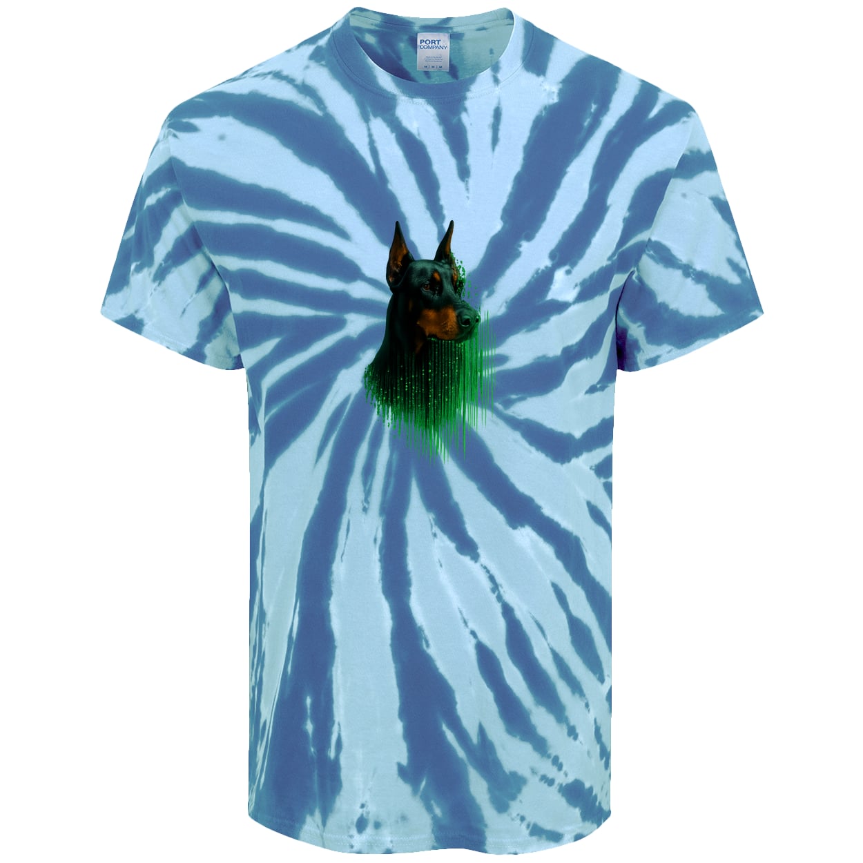 PC147 Port & Company Tie-Dye Tee - Royal