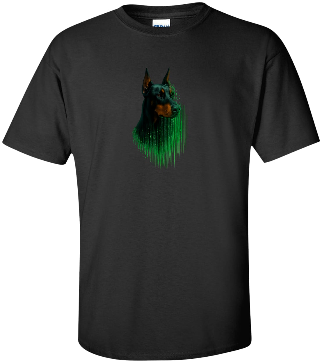 G200T Gildan Mens Tall Ultra Cotton Tee - Black