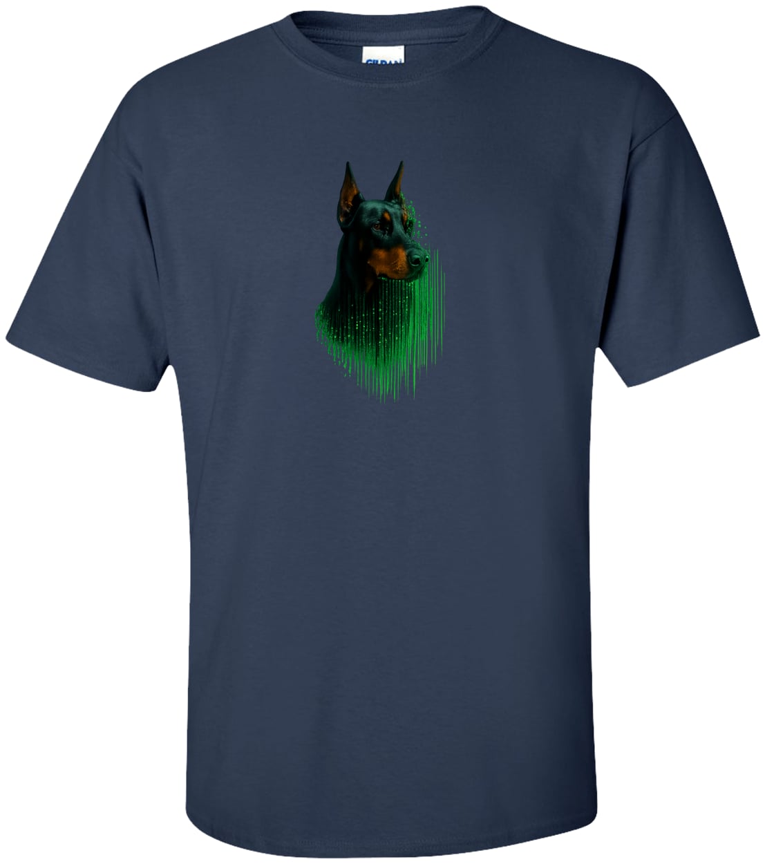 G200T Gildan Mens Tall Ultra Cotton Tee - Navy