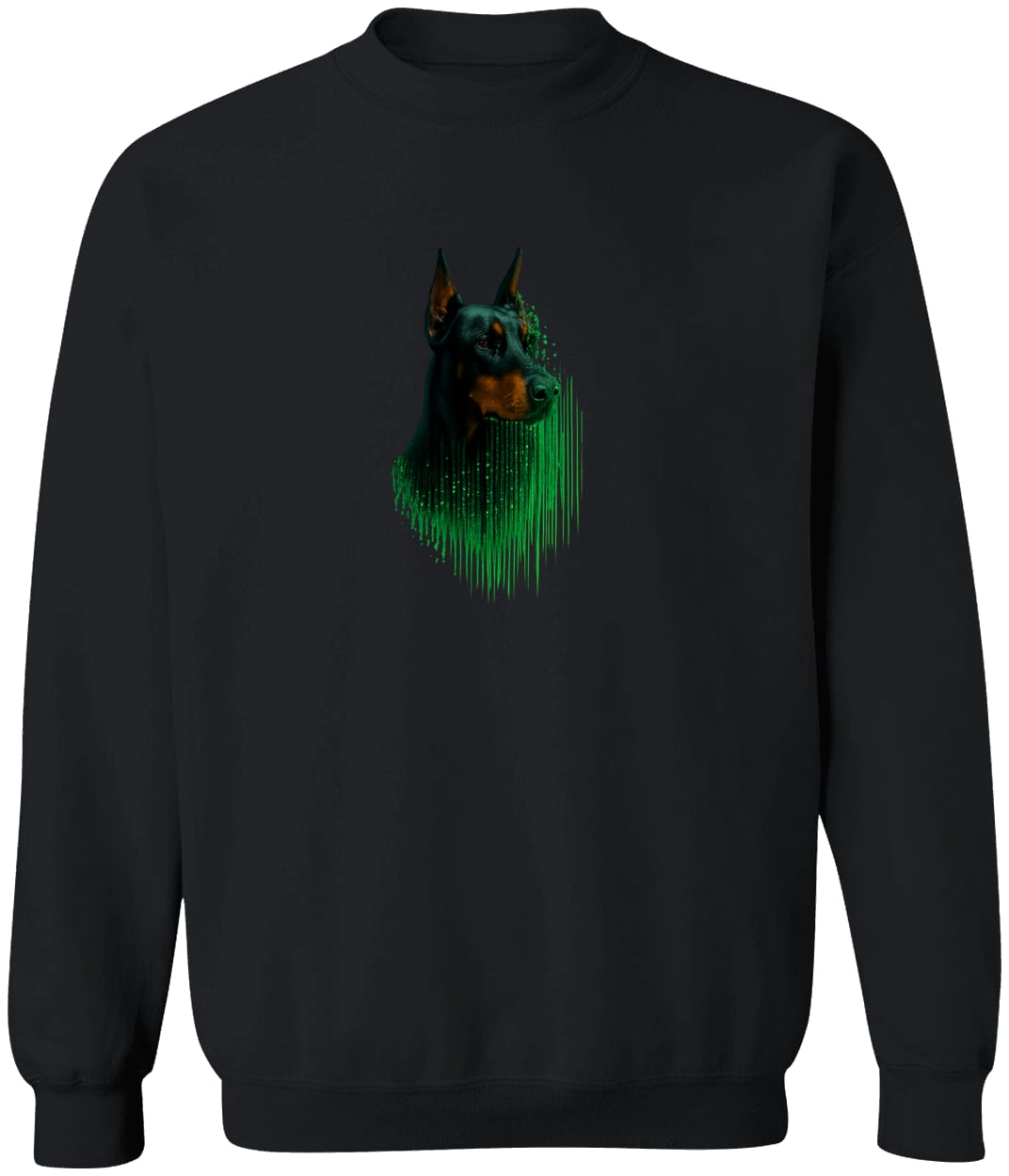 G180 Gildan Crewneck Pullover Sweatshirt - Black