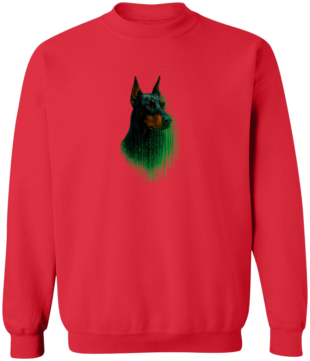 G180 Gildan Crewneck Pullover Sweatshirt - Red