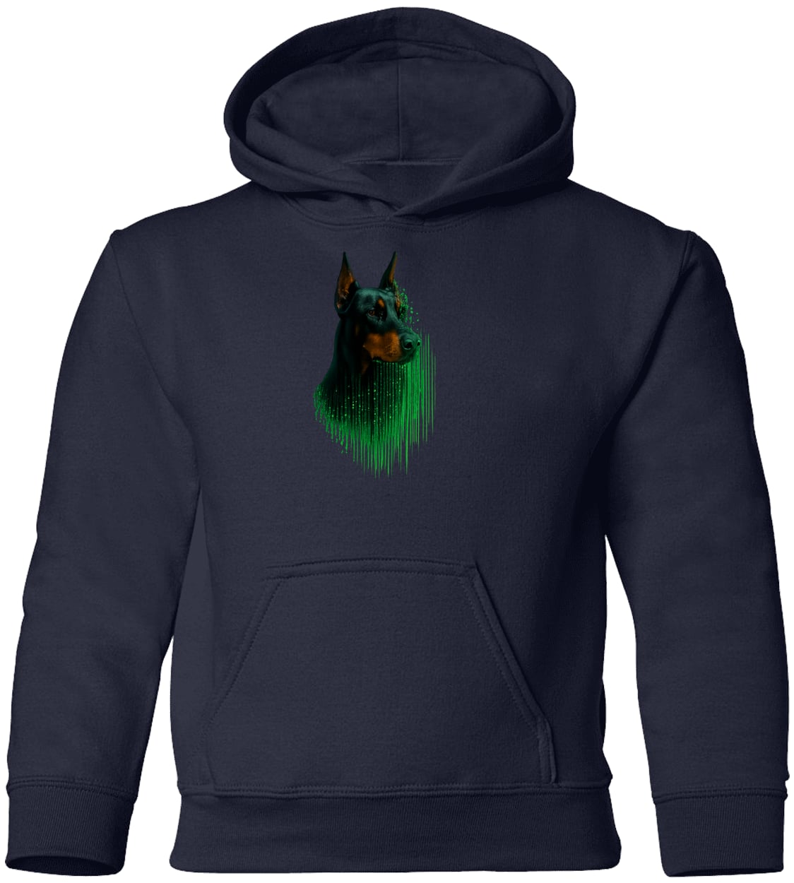 G185B Gildan Youth Pullover Hoodie - Navy