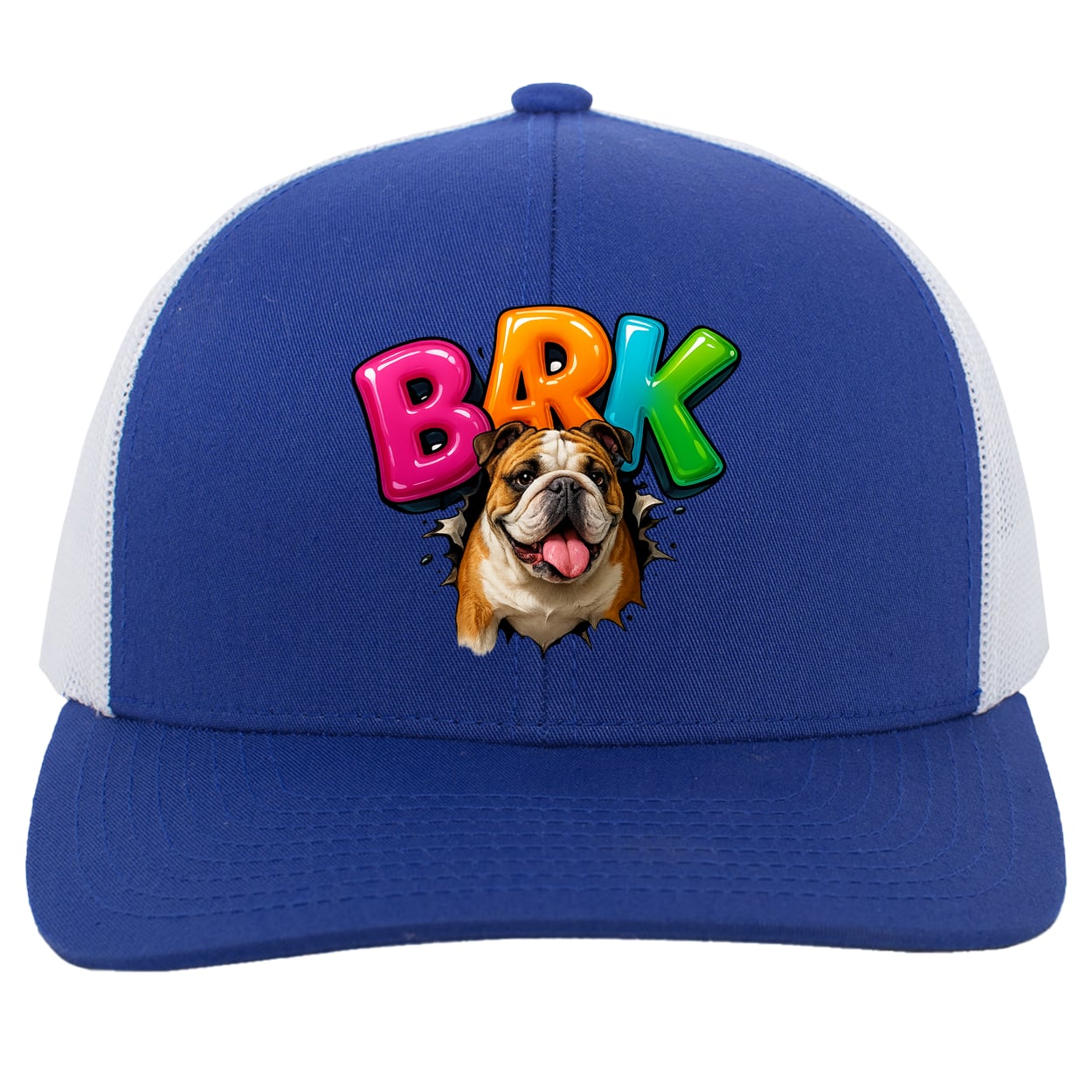 104C Trucker Snap Back - Royal/White
