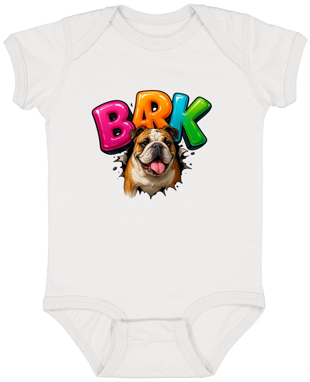 4424 Infant Fine Jersey Bodysuit - White