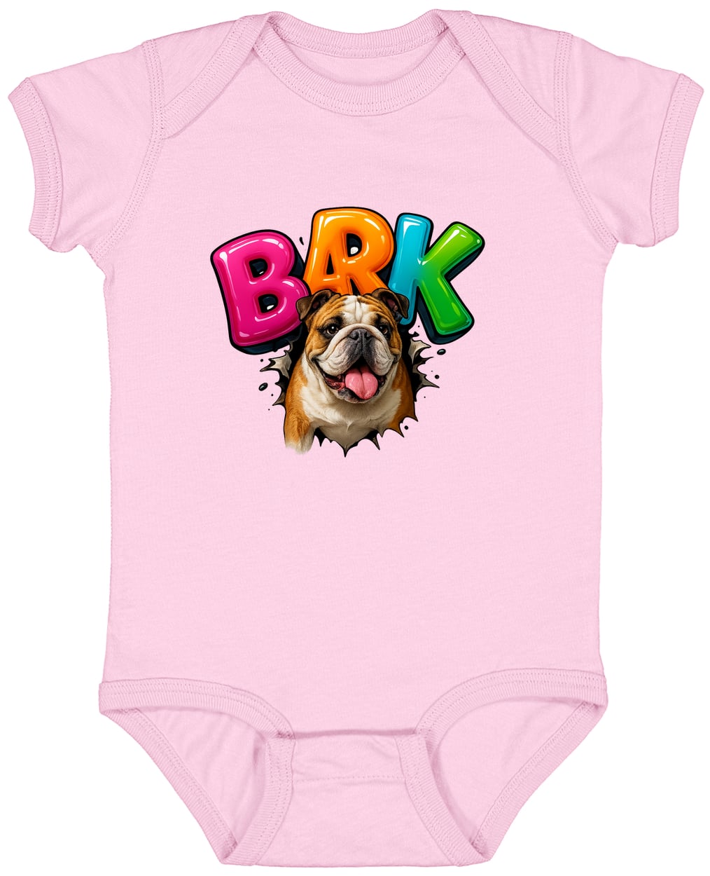 4424 Infant Fine Jersey Bodysuit - Pink