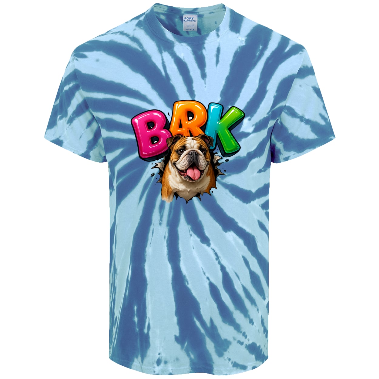 PC147 Port & Company Tie-Dye Tee - Royal