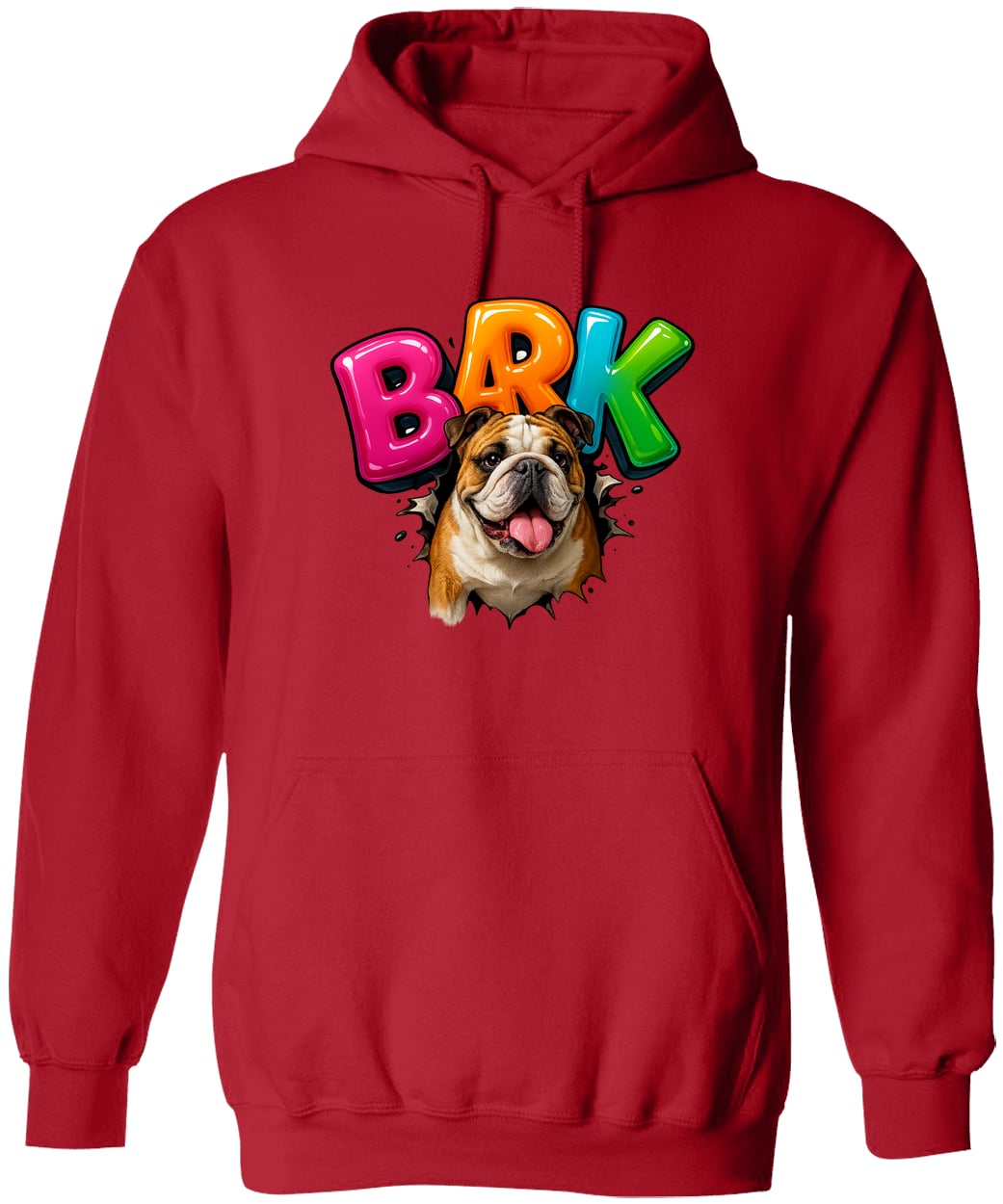 G185 Gildan Pullover Hoodie - Red