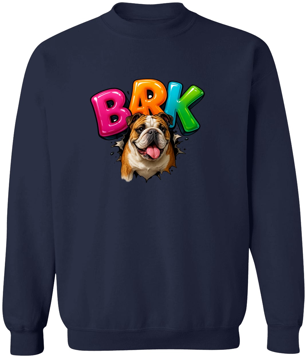 G180 Gildan Crewneck Pullover Sweatshirt - Navy