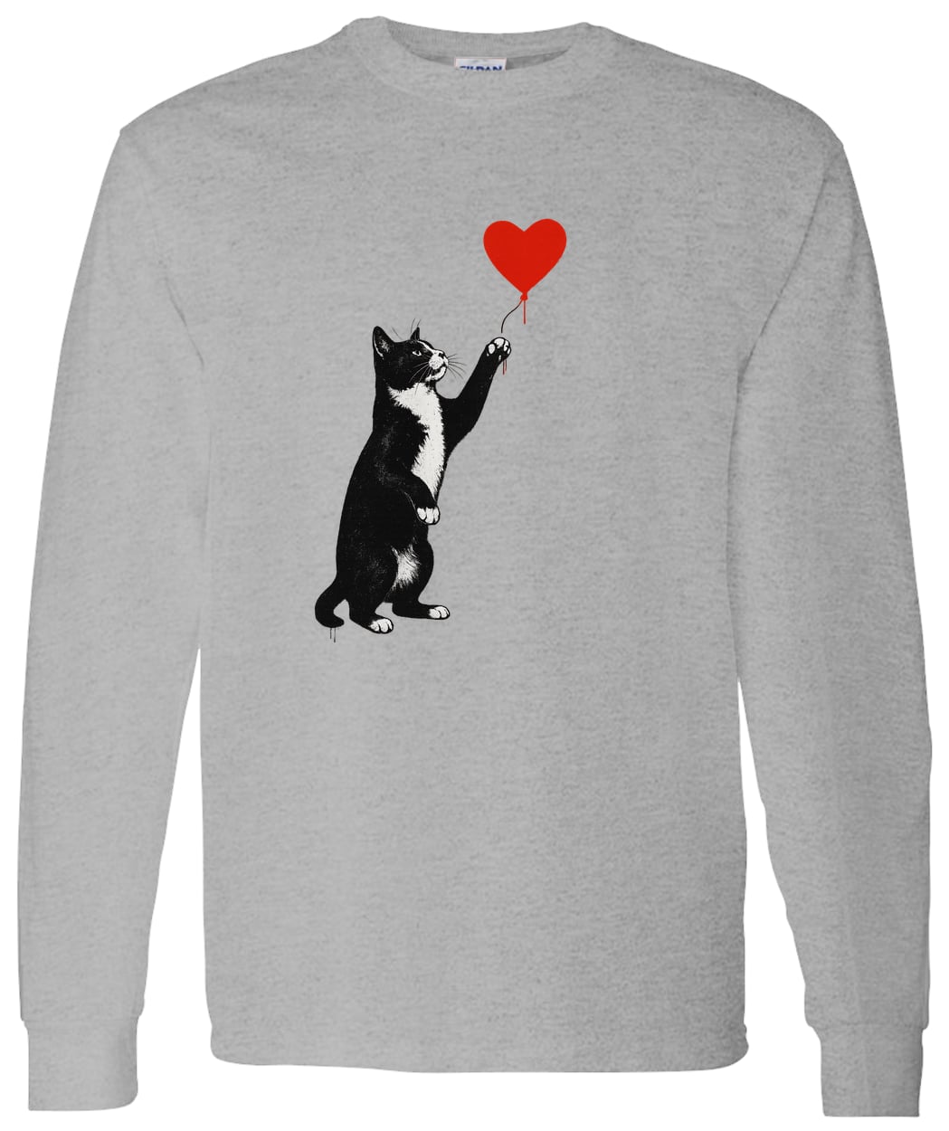 G540 LS T-Shirt 5.3 oz. - Sport Grey