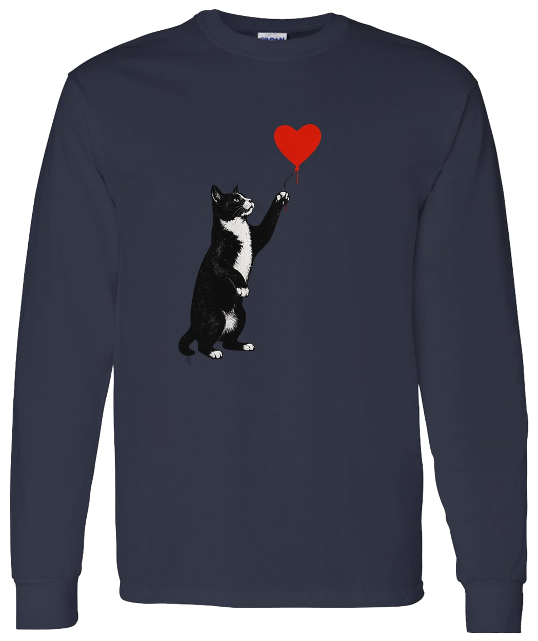 G540 LS T-Shirt 5.3 oz. - Navy