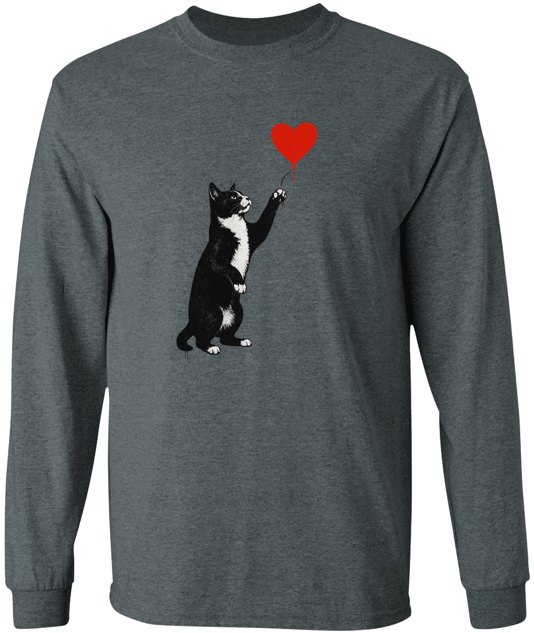G540 LS T-Shirt 5.3 oz. - Dark Heather