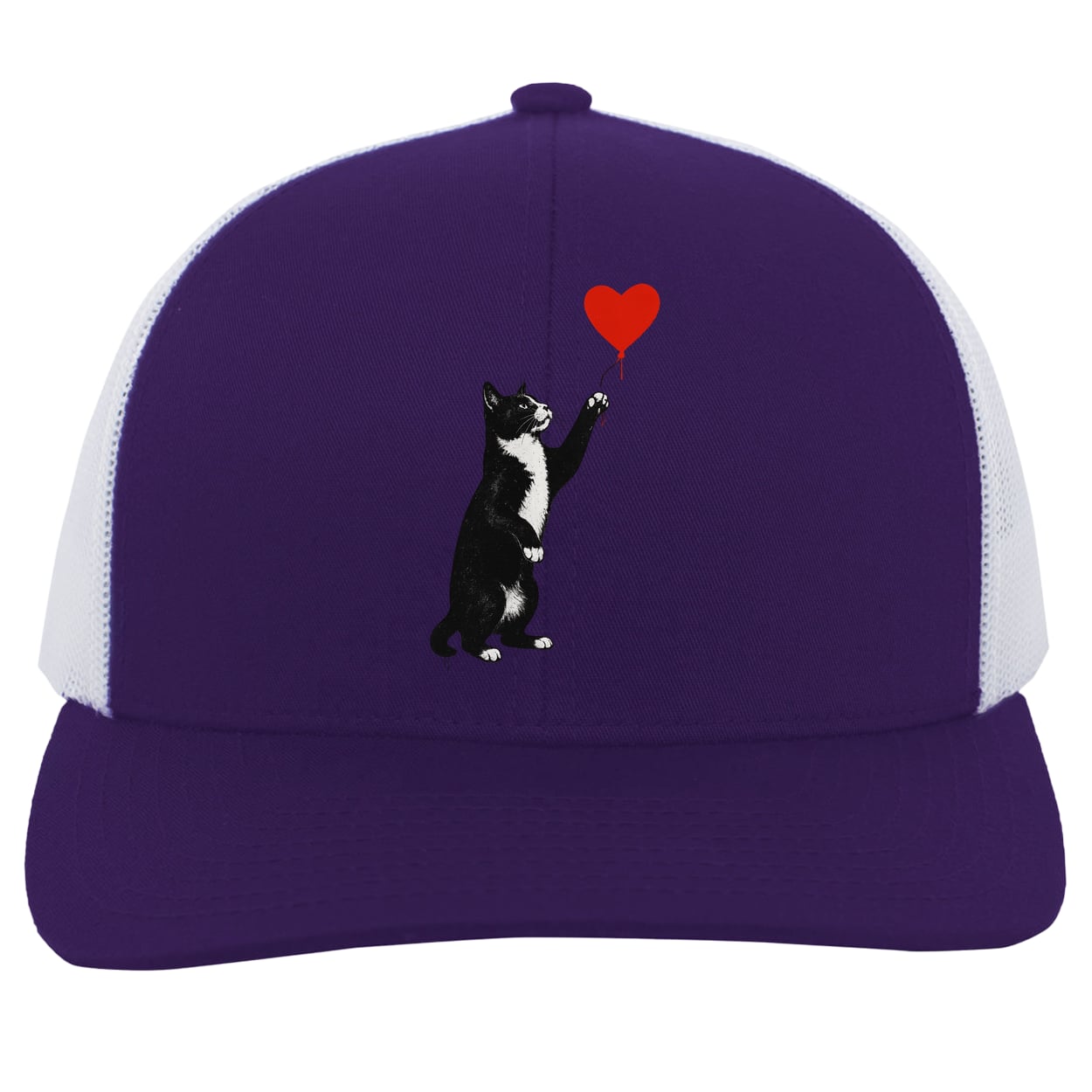 104C Trucker Snap Back - Purple/White
