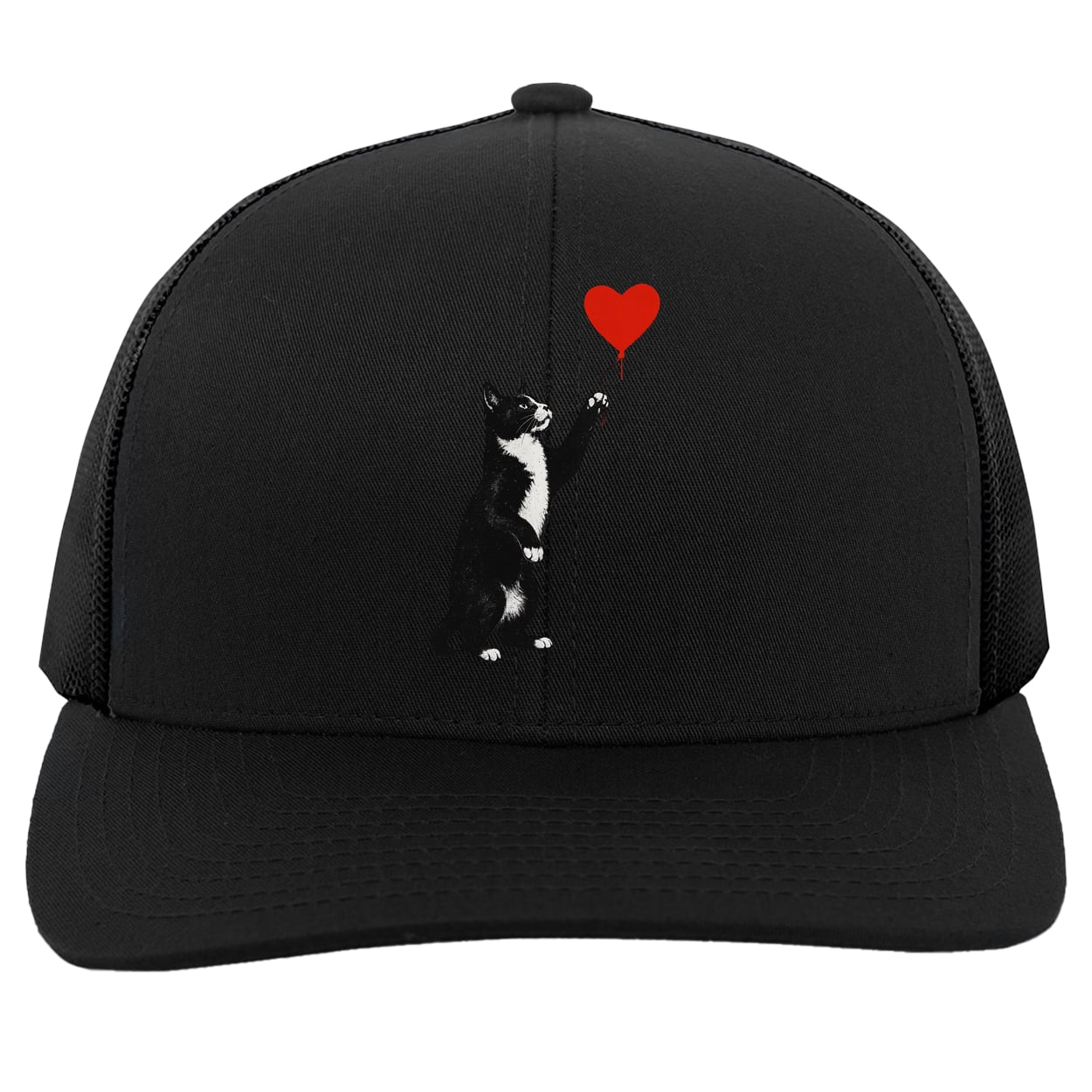 104C Trucker Snap Back - Black