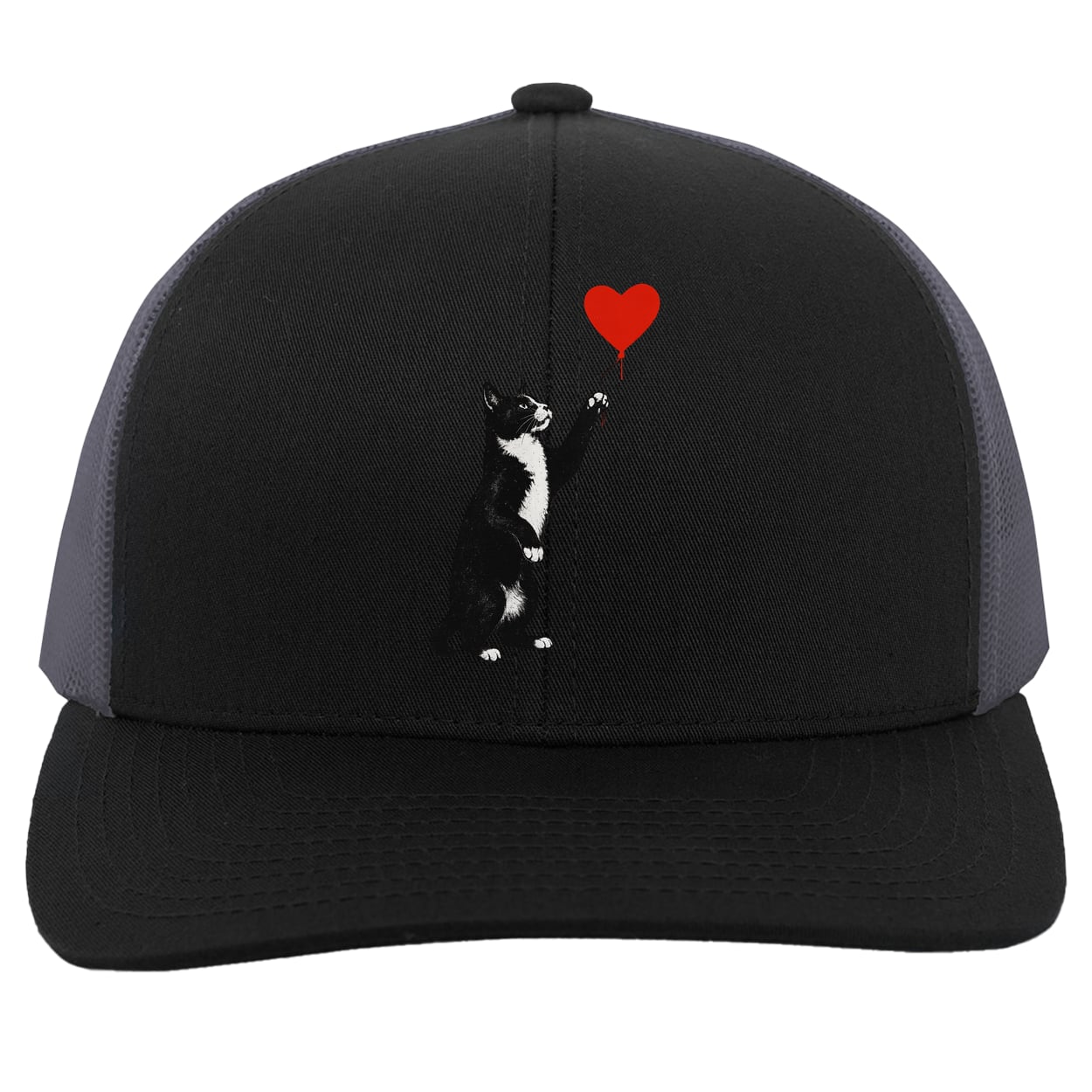 104C Trucker Snap Back - Black/Graphite
