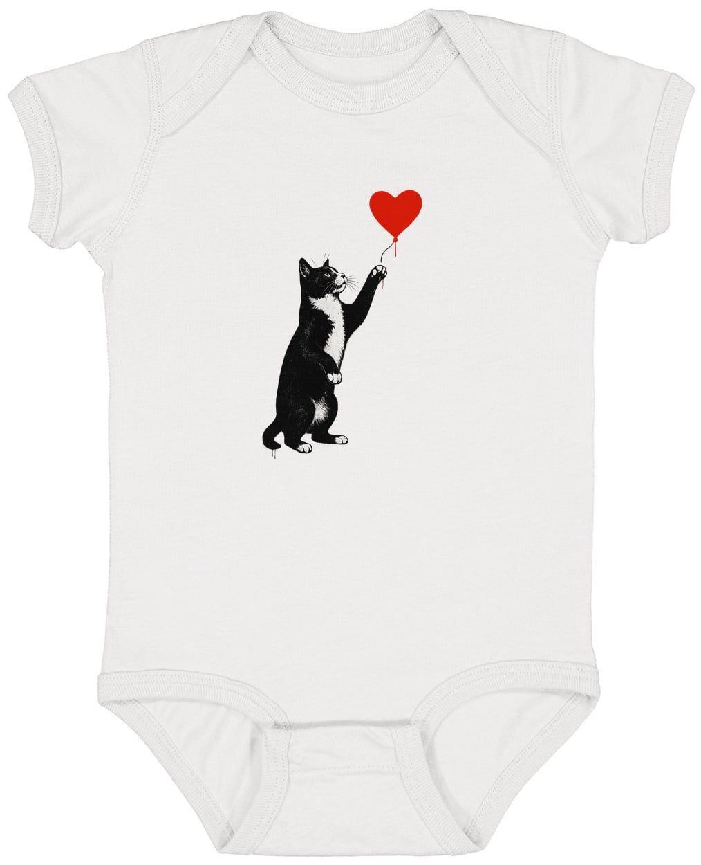 4424 Infant Fine Jersey Bodysuit - White