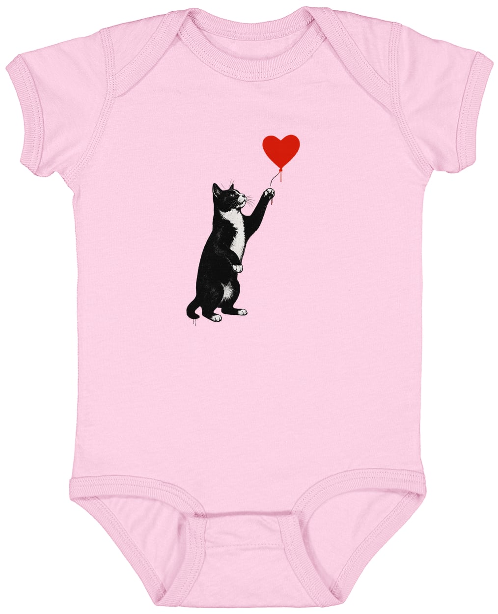 4424 Infant Fine Jersey Bodysuit - Pink