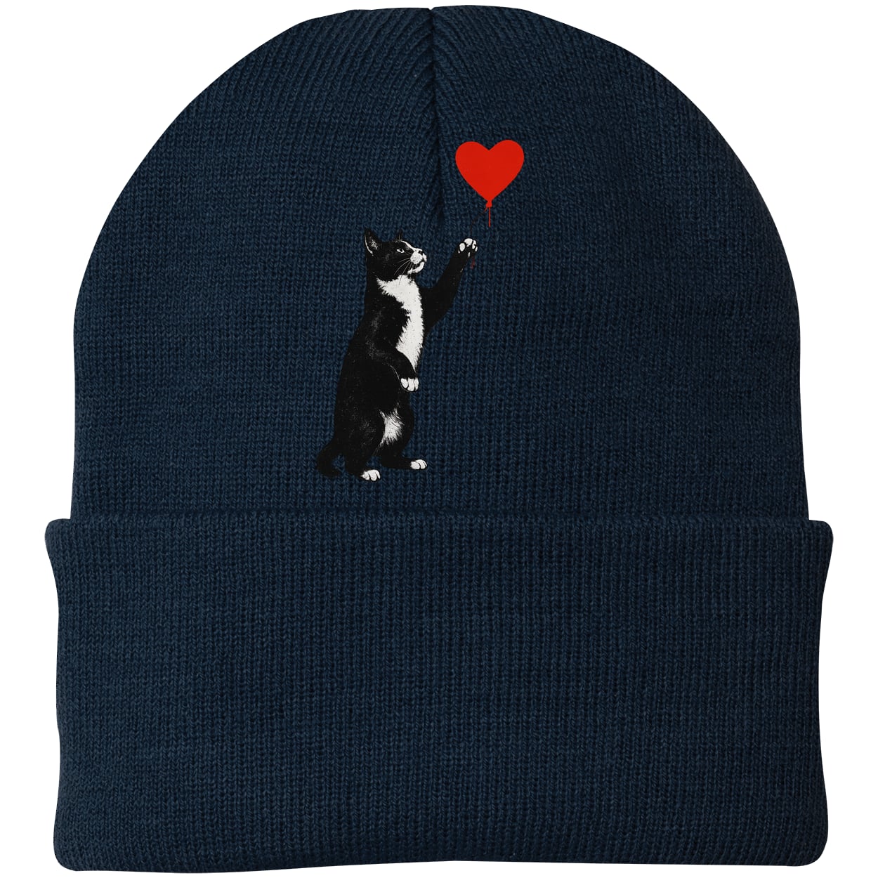 CP90 Port & Company Knit Beanie - Navy
