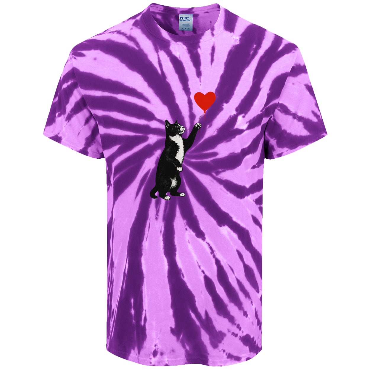 PC147 Port & Company Tie-Dye Tee - Purple