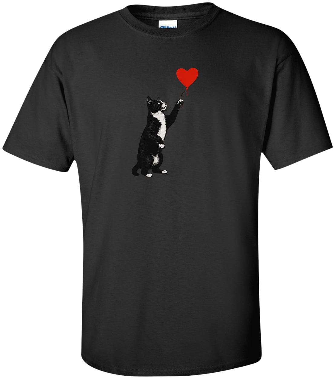 G200T Gildan Mens Tall Ultra Cotton Tee - Black