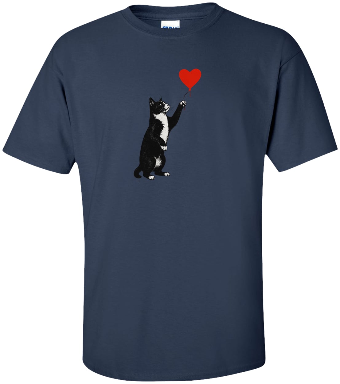 G200T Gildan Mens Tall Ultra Cotton Tee - Navy